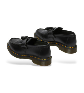 Dr Martens Mocasines de piel Adrian Yellow Stitch negro