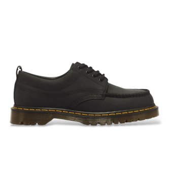 Dr Martens Usnjeni mokasini Lowell črni
