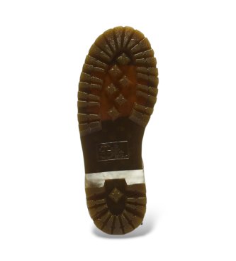 Dr Martens Botas Desert Rodeo Quad Mid de couro e camurça marrom