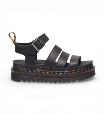 Dr Martens Blaire Athena l�der sandaler sort