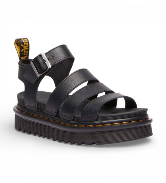 Dr Martens Blaire Athena l�der sandaler sort