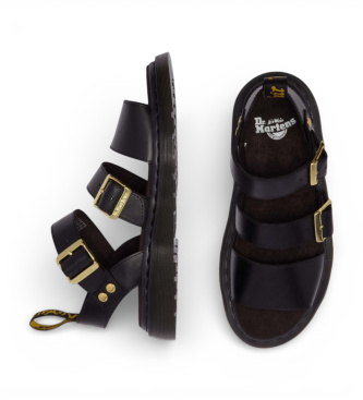 Dr Martens Gryphon Atlas Leather Sandals black