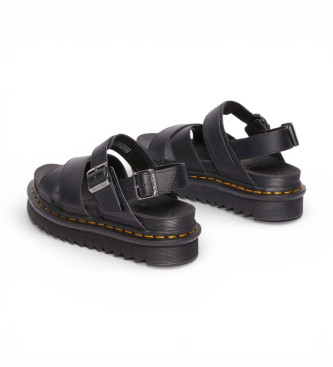 Dr Martens Sandaler i l�der Voss II Athena sort