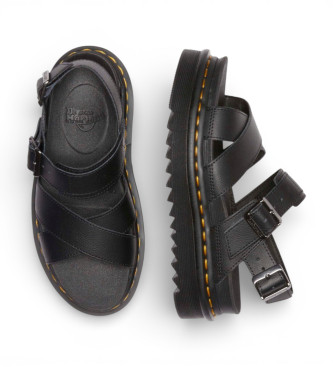 Dr Martens Sandaler i l�der Voss II Athena sort