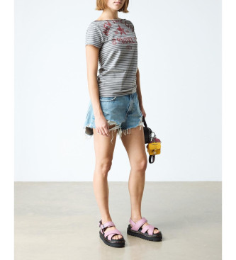 Dr Martens Sandaler i l�der Voss II Athena pink