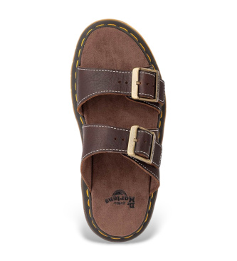 Dr Martens Brunt l�der Josef Dark sandaler