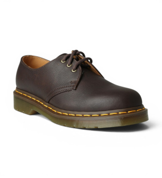 Dr Martens Skórzane buty 1461 Ambassador brązowe