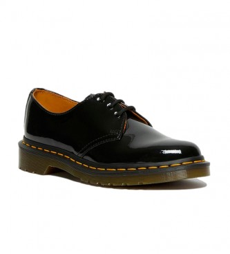 Dr Martens 1461 Chaussures en cuir Lamper brevet noir