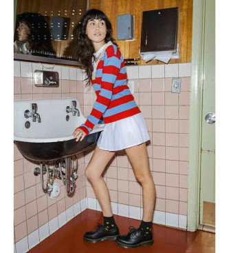 Dr Martens Usnjeni čevlji 1461 gladka črna