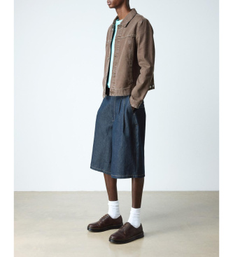 Dr Martens Brookline Lo mørkebrun lædersko