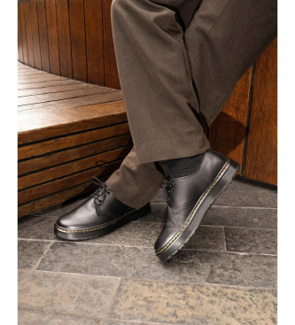 Dr Martens Čevlji iz usnja Brookline Lo črni