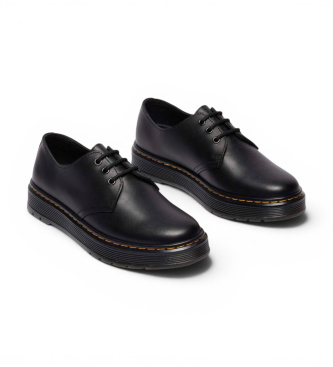 Dr Martens Čevlji iz usnja Brookline Lo črni
