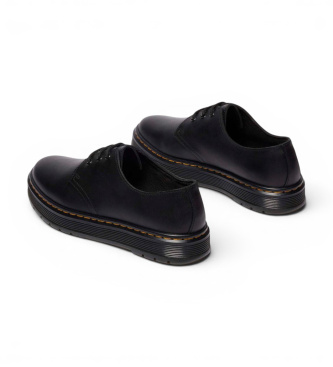 Dr Martens Čevlji iz usnja Brookline Lo črni