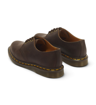 Dr Martens Braune Daphny 4i Lederschuhe