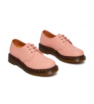 Dr Martens Sapatos de couro Virginia 1461 Pink