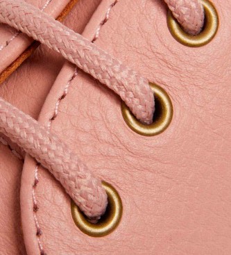 Dr Martens Sapatos de couro Virginia 1461 Pink