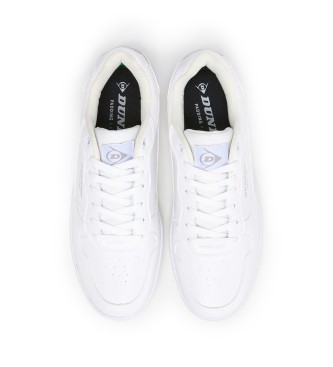 Dunlop White basketball shoes