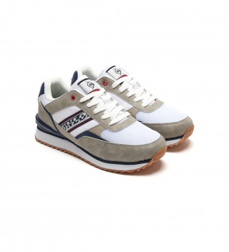 Dunlop Sneaker con dettagli laterali bianchi e grigi