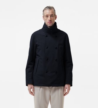 DUNO Edmund navy blue coat
