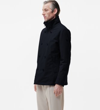 DUNO Edmund navy blue coat
