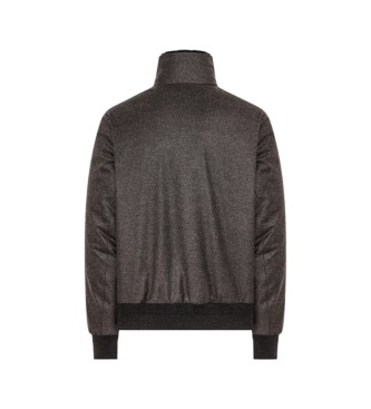 DUNO Onorio brown bomber jacket