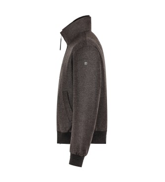 DUNO Onorio brown bomber jacket