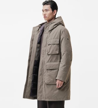 DUNO Teon brown parka