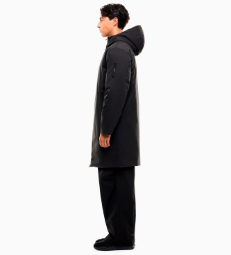 EA7 Cappotto Ciro nero