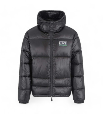 EA7 Manteau de plumes noires