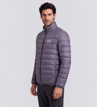 EA7 Doudoune Arc gris violet