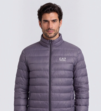 EA7 Doudoune Arc gris violet
