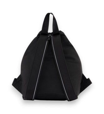 EA7 Mochila con detalles reflectantes negro