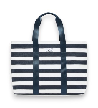 EA7 Bolso summer azul, blanco