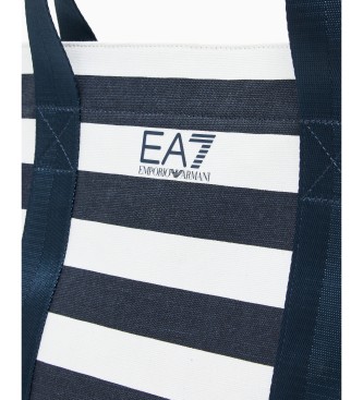 EA7 Bolso summer azul, blanco