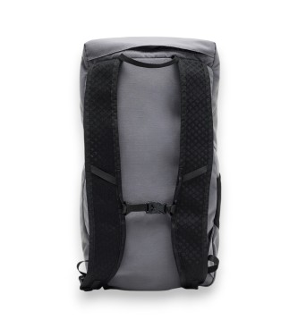 EA7 Mochila con bolsillos laterales gris