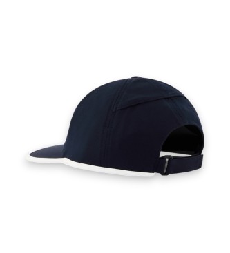 EA7 Breathable technical cap with navy