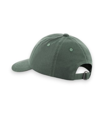 EA7 Cap in green cotton twill