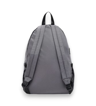 EA7 Mochila con bolsillos frontales gris