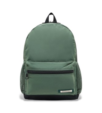 EA7 Mochila con cinta logotipada verde