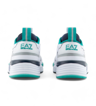 EA7 Sneakersy Ace Runner w kolorze białym