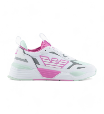 EA7 Baskets Ace Runner blanches