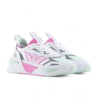 EA7 Baskets Ace Runner blanches