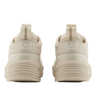 EA7 Beżowe buty treningowe Ace Runner Carbon