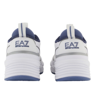 EA7 Białe sneakersy Ace Runner