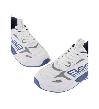 EA7 Ace Runner white sneakers