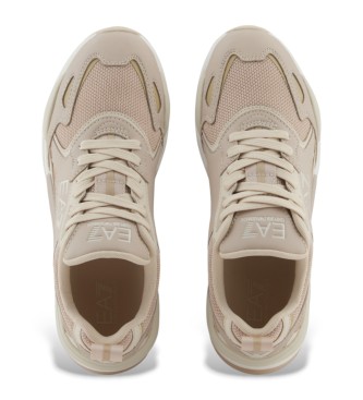 EA7 Nowe beżowe buty treningowe Ace Runner