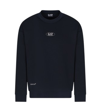 EA7 Sweatshirt em tecido tcnico Natural Ventus7 navy