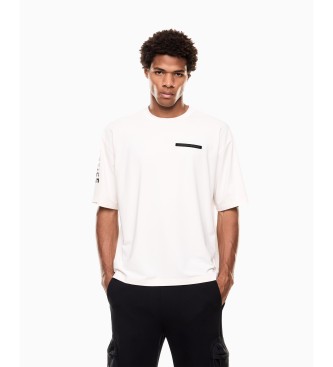 EA7 T-shirt Athletic Mix hvid