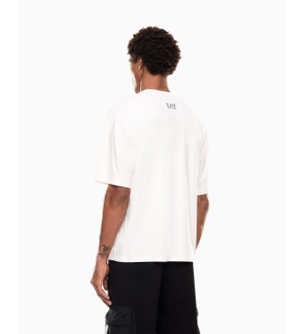 EA7 T-shirt Athletic Mix hvid