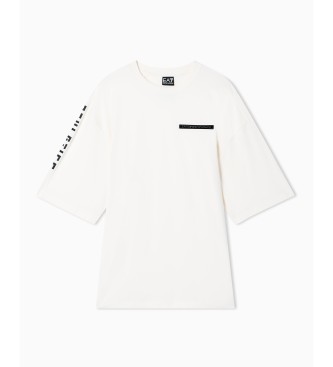EA7 T-shirt Athletic Mix hvid